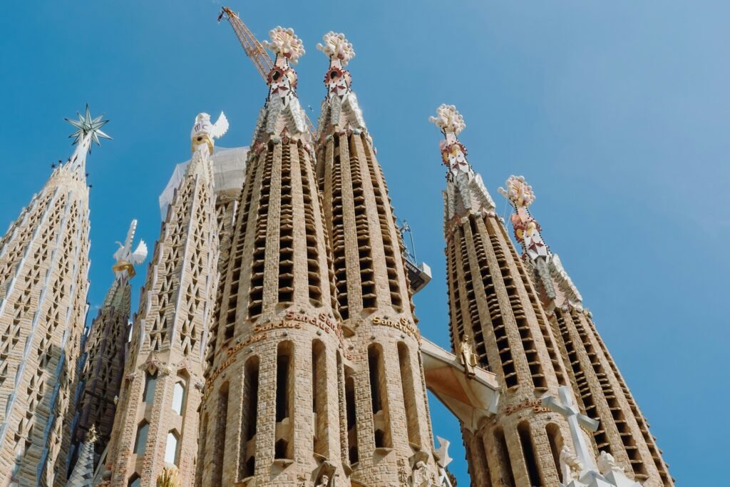 Toilets in Sagrada Familia