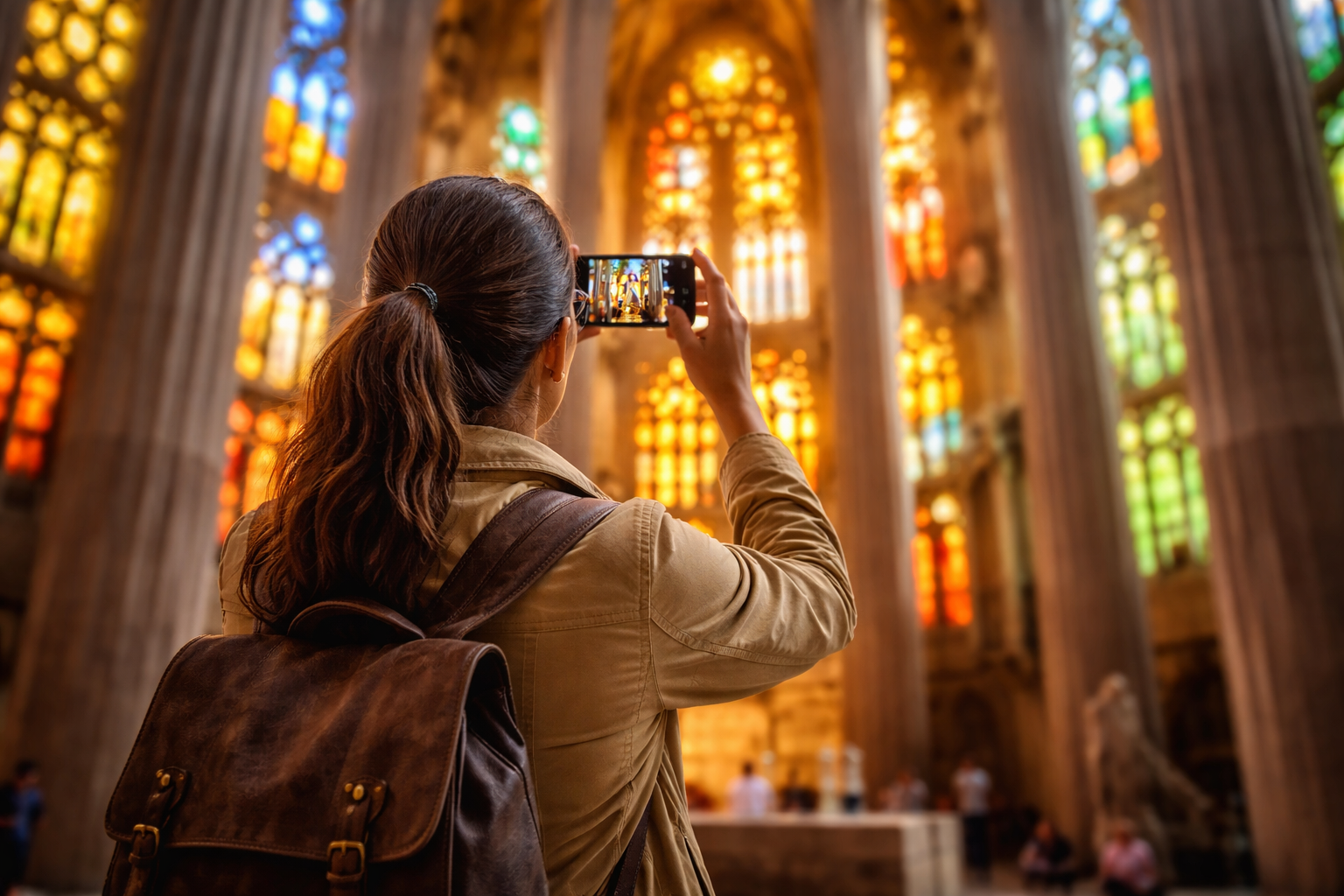 Can You Take Photos Inside the Sagrada Familia - Se pueden tomar fotos dentro de la Sagrada Familia